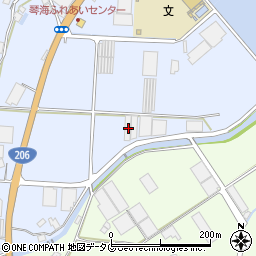 長崎県長崎市長浦町3743周辺の地図