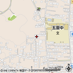 熊本県熊本市北区植木町一木556-24周辺の地図