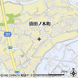 長崎県大村市須田ノ木町964-1周辺の地図