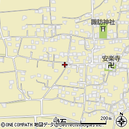 熊本県玉名市滑石981周辺の地図