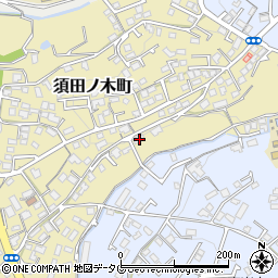 長崎県大村市須田ノ木町958-1周辺の地図
