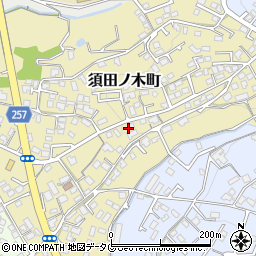 長崎県大村市須田ノ木町964周辺の地図
