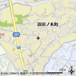 長崎県大村市須田ノ木町758-1周辺の地図