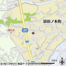 長崎県大村市須田ノ木町711-2周辺の地図