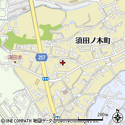 長崎県大村市須田ノ木町711周辺の地図