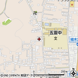 熊本県熊本市北区植木町一木556-36周辺の地図