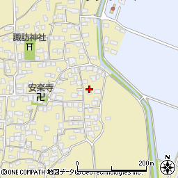 熊本県玉名市滑石642周辺の地図