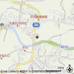 熊本県菊池郡大津町平川284周辺の地図