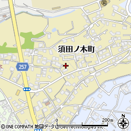 長崎県大村市須田ノ木町761-3周辺の地図