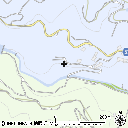 長崎県長崎市長浦町3207周辺の地図