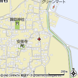 熊本県玉名市滑石623周辺の地図