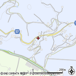 長崎県長崎市長浦町3503周辺の地図