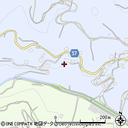 長崎県長崎市長浦町3370周辺の地図