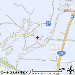 長崎県長崎市長浦町3577周辺の地図