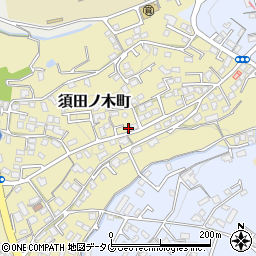 長崎県大村市須田ノ木町827周辺の地図