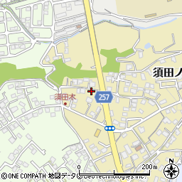 長崎県大村市須田ノ木町693-1周辺の地図