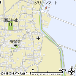 熊本県玉名市滑石638周辺の地図