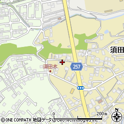 長崎県大村市須田ノ木町693周辺の地図