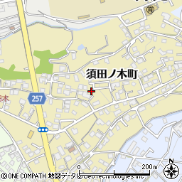 長崎県大村市須田ノ木町762-8周辺の地図