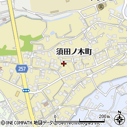 長崎県大村市須田ノ木町762-6周辺の地図