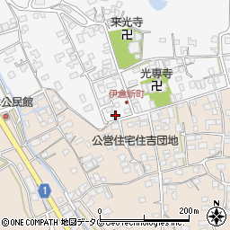 熊本県玉名市伊倉北方3162周辺の地図