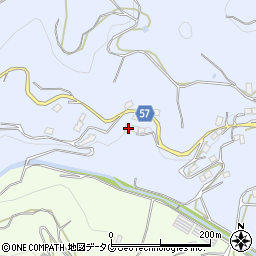 長崎県長崎市長浦町3364周辺の地図