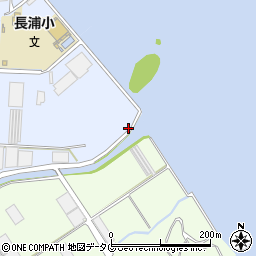 長崎県長崎市長浦町3774周辺の地図