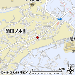 長崎県大村市須田ノ木町967周辺の地図