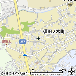 長崎県大村市須田ノ木町715周辺の地図