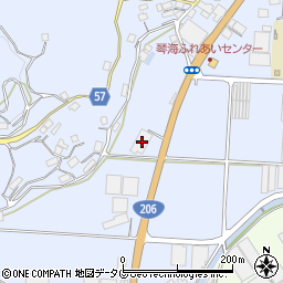 長崎県長崎市長浦町2780周辺の地図