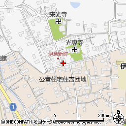 熊本県玉名市伊倉北方3104周辺の地図