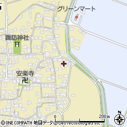 熊本県玉名市滑石633周辺の地図