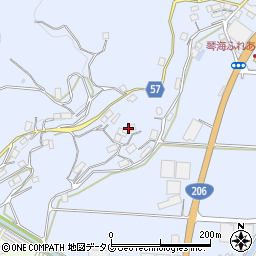 長崎県長崎市長浦町3576周辺の地図