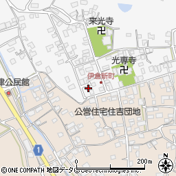 熊本県玉名市伊倉北方3159-12周辺の地図