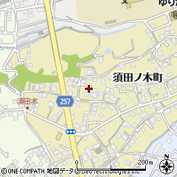 長崎県大村市須田ノ木町716-6周辺の地図