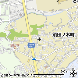 長崎県大村市須田ノ木町716-7周辺の地図