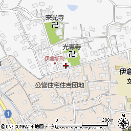 熊本県玉名市伊倉北方3102周辺の地図