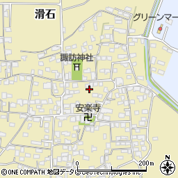 熊本県玉名市滑石551周辺の地図