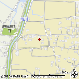 熊本県玉名市滑石1071-2周辺の地図
