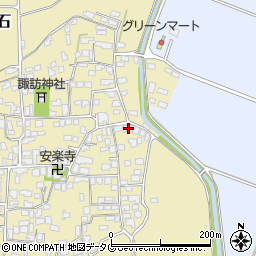 熊本県玉名市滑石632周辺の地図