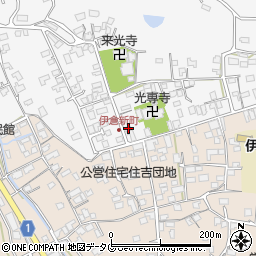 熊本県玉名市伊倉北方3104-4周辺の地図