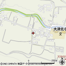 熊本県菊池郡大津町平川2217周辺の地図