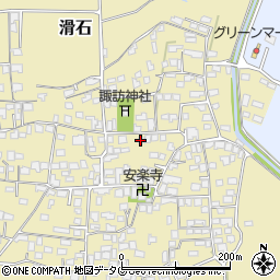 熊本県玉名市滑石553周辺の地図