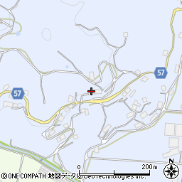 長崎県長崎市長浦町3510周辺の地図