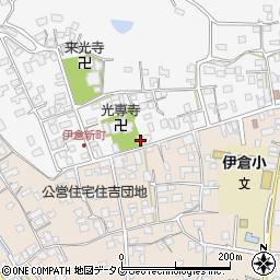 熊本県玉名市伊倉北方3091周辺の地図
