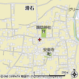 熊本県玉名市滑石557周辺の地図