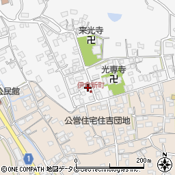 熊本県玉名市伊倉北方3159周辺の地図