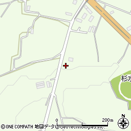 熊本県菊池郡大津町杉水2973周辺の地図