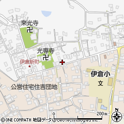 熊本県玉名市伊倉北方3087周辺の地図