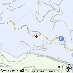 長崎県長崎市長浦町3389周辺の地図